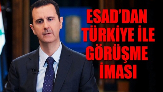 Esad'dan Türkiye ile görüşme iması