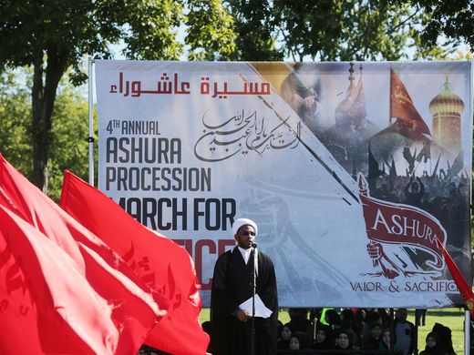 Thousands of Shia Muslims march in Dearborn in Muharram for faith and justice