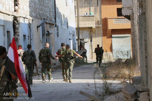 Fotos: Vormarsch der syrischen Armee in Allepo
