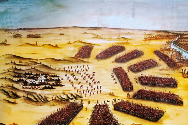 「３万人　対　７２人」の戦い　開戦