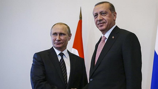 Erdoğan-Putin görüşmesi başladı
