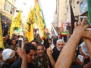 المهندس يشارك في مسيرة للحشد الشعبي والمواكب الحسينية عند مرقد الإمام علي (ع) + (صور)