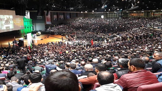 Zeynebiye’deki Aşura merasiminde mahşeri kalabalık / FOTO