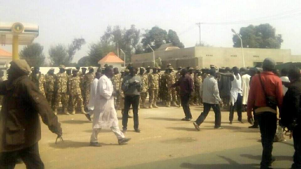 Nigerian troops surrounded Shia gathering in Kaduna