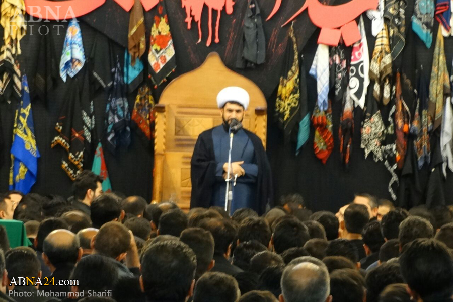 تقرير مصور/ مجلس العزاء لليلة التاسعة بالعاصمة الايرانية