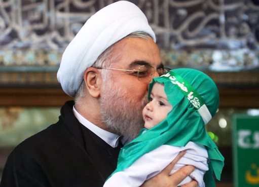 تصویری رپورٹ: صدر حسن روحانی کی عزاداری سیدالشہداء میں شرکت