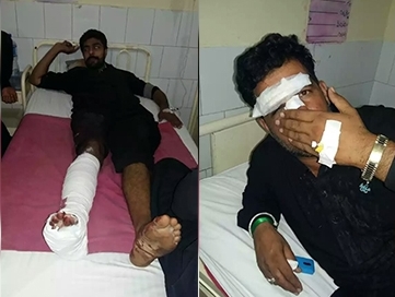 سیاکلوٹ: کوٹلی لوہاراں مشرقی میں تکفیریوں کا جلوس عزا پر حملہ،10 عزادار زخمی