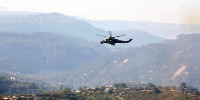L’armée arabe syrienne sécurise  la localité de Maan dans la banlieue de Hama