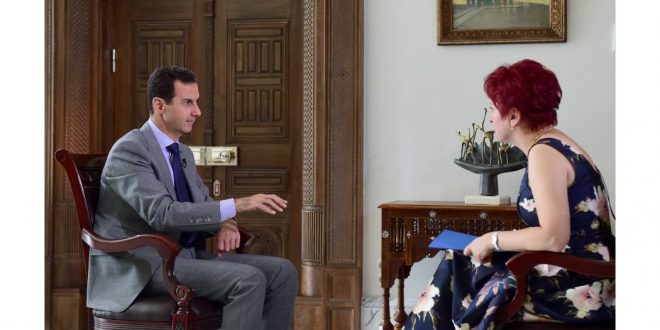 La Russie, l’Iran et le Hezbollah sont venus en Syrie pour la soutenir dans la lutte antiterroriste