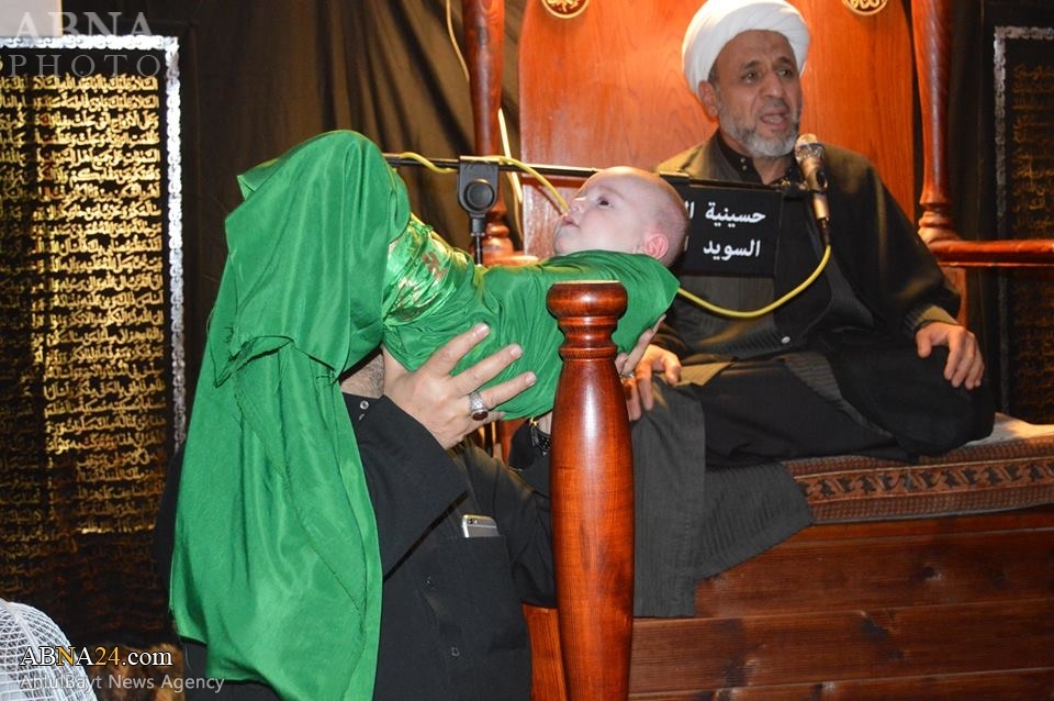 تقرير مصور/ مجلس عزاء ولطم في احياء ذكرى استشهاد الامام الحسين (ع) بمدينة "اسكيلستونا" السويدية