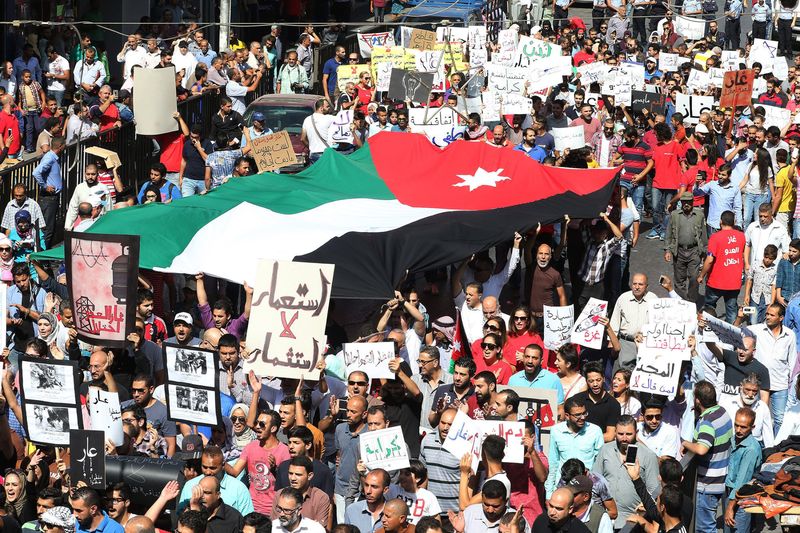 Jordanians protest against gas deal with Israel