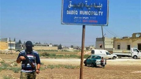 مسلحون مدعومون من تركيا يسيطرون على مدينة "دابق" بعد انسحاب داعش +(صور)