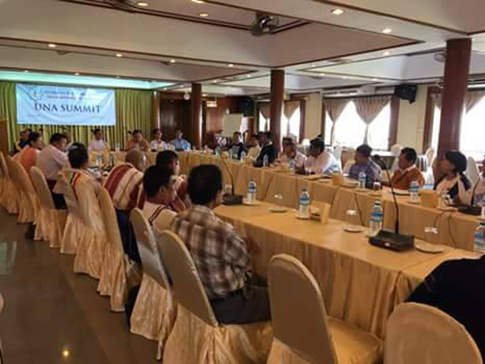 တိုင္းရင္းသားေဒသမ်ားတြင္ ပစ္ခတ္မႈမ်ားရပ္ရန္ UNA ထိပ္သီးအစည္းအေဝးမွ ေတာင္းဆုိ