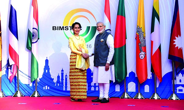 ေဒၚေအာင္ဆန္းစုၾကည္ ခ်စ္ၾကည္ေရးခရီးႏွင့္ ညီလာခံႏွစ္ခု တက္ေရာက္ရန္ အိႏိၵယသို႔ သြားေရာက္