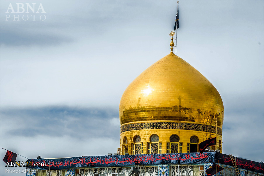 تقرير مصور/ مراسم العزاء الحسيني عند حرم السيدة "زينب" (ع)