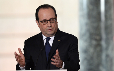 France will not ease pressure on Russia over Syria: Hollande