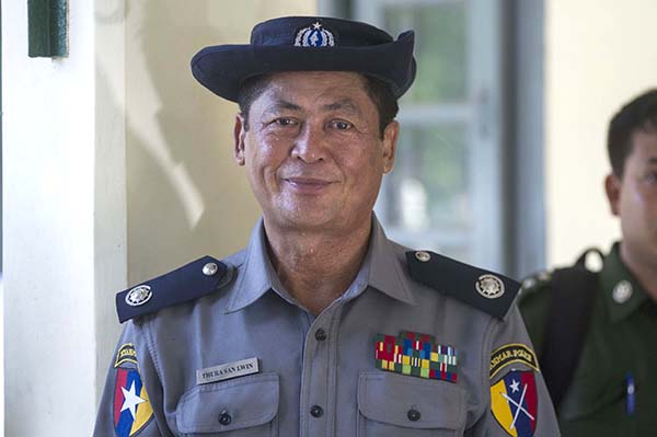 နယ္ျခားေစာင့္ရဲ ကြပ္ကဲေရးမွဴးအျဖစ္ ရဲမွဴးခ်ဳပ္ သူရဆန္းလြင္အား အစားထုိးခန္႔အပ္