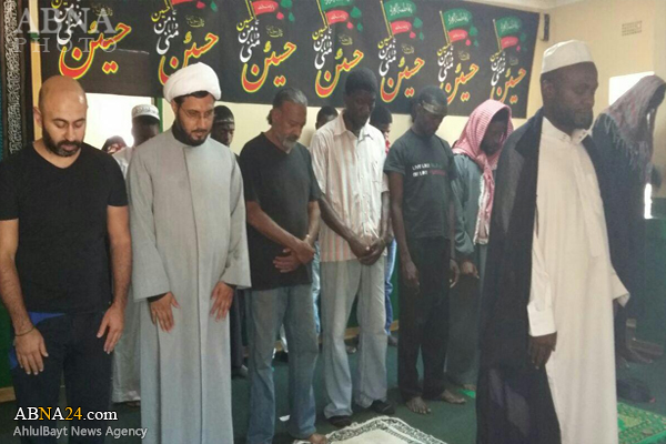 مسيحيون واهل سنة يشاركون مع الشيعة في ذكرى استشهاد الامام الحسين (ع) في زيمبابوي + (صور)