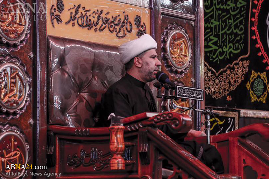 تقرير مصور/ مجلس العزاء الحسيني في حرم الامامين العسكريين (ع)