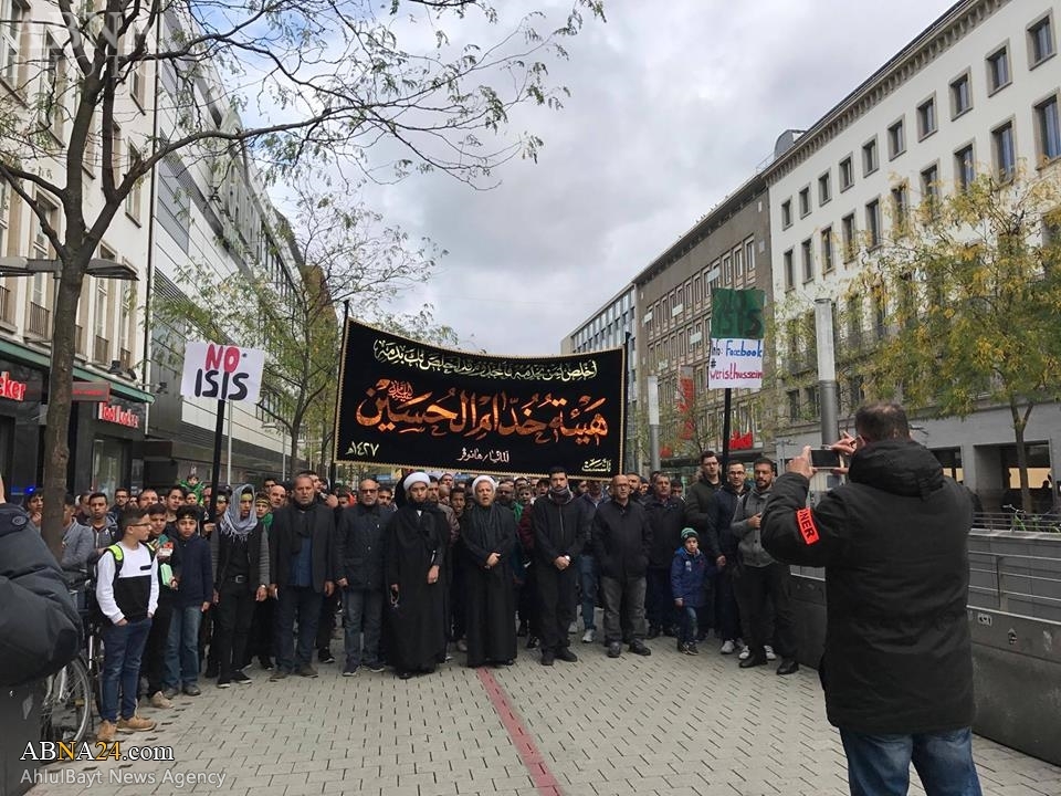 تقرير مصور/ مسيرات ومجالس حسينية في لانغنهاغن الالمانية