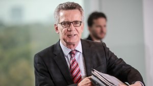 Innenminister de Maizière nimmt Sachsen in Schutz