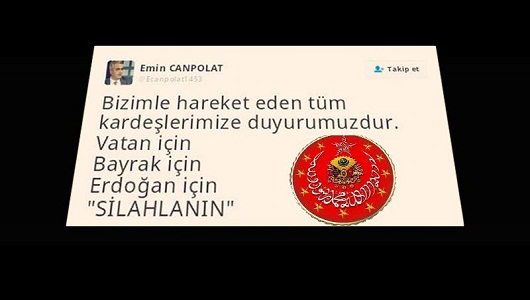 Sosyal medyada 'Erdoğan için silahlanın' çağrısı