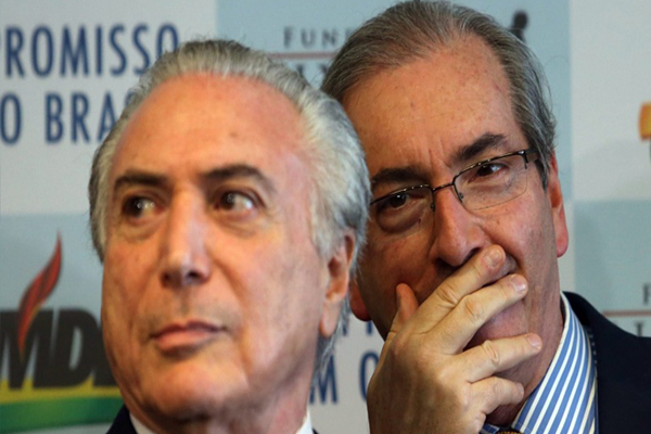 Brasil: Presidente Temer quer mostrar que prisão de Cunha não vai parar governo