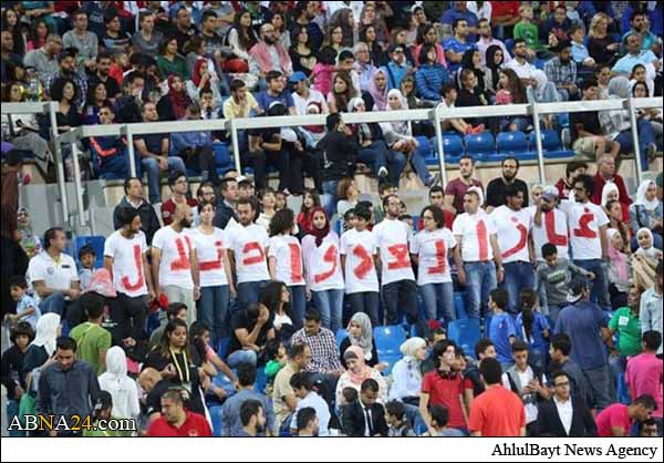 احتجاج الأردنيين على "غاز إسرائيل" يبلغ ملاعب كرة القدم