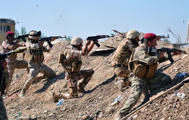 قوات الحشد الشعبي تصد هجوماً لداعش على الرطبة