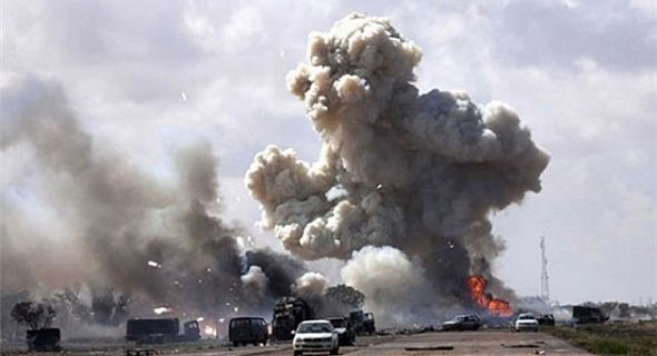 انفجار عنيف في الساحل الايمن بالموصل