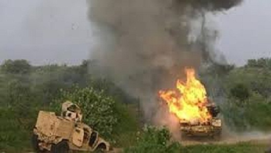 Yemen ordusu Suudi tankı işte böyle havaya uçurdu/Video