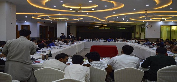  آئی ایس او کی مرکزی کابینہ و سہ ماہی پروگرام کی اراکین عاملہ نے منظوری دے دی 
