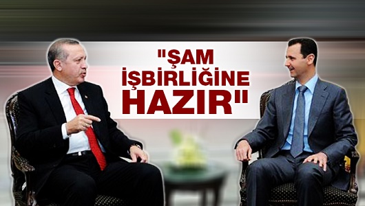 ''Şam işbirliğine hazır''