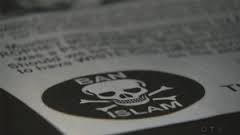 Islamophobic posters distributed in Edmonton neighbourhoods in Canada