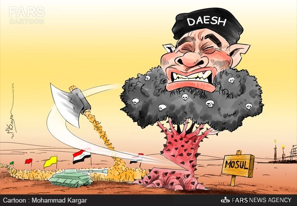 Menebang Pohon Takfiri Daesh Di Mosul