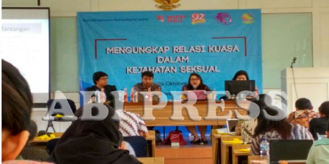 Diskusi Publik: Hukum Dan Kejahatan Seksual