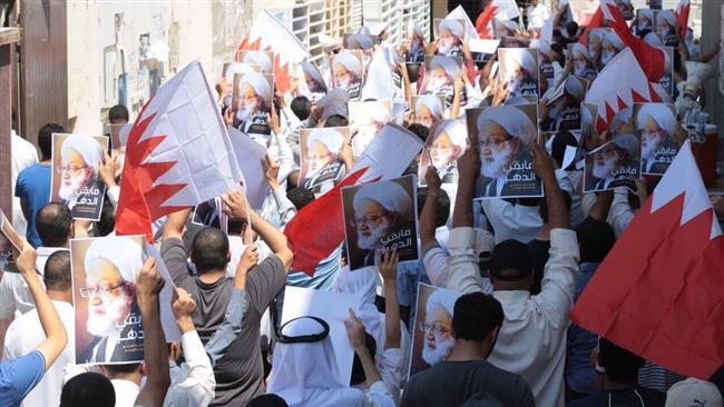 Bahraini protesters express solidarity with Sheikh Isa Qassim