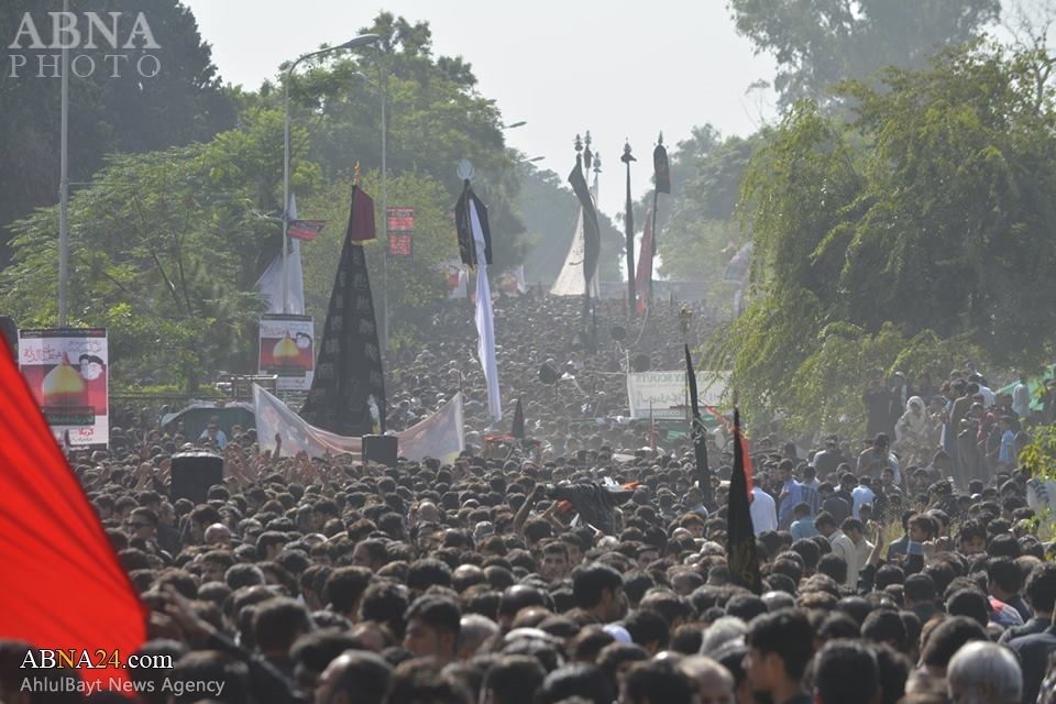 Suasana Peringatan Asyura di Kota Islam Abad Pakistan