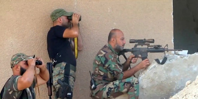 Neutralisation des terroristes du «Front Nosra» et de «Daech» dans les banlieues de Daraa et Salamiyah