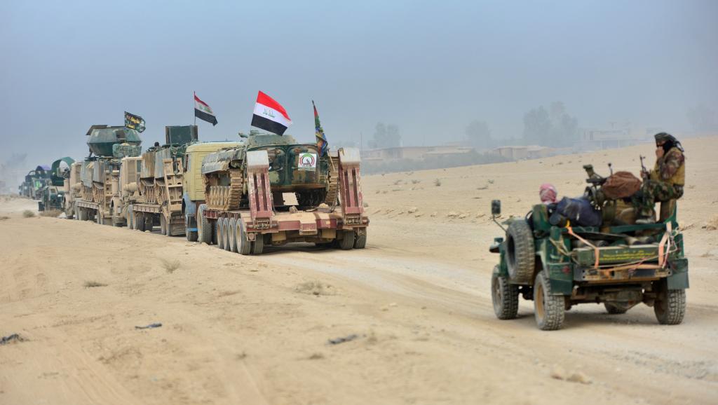 Dakarun Iraqi suna dab da shiga Mosul