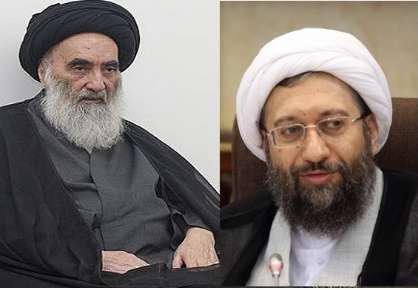 Iran's Judiciary Chief meets with Ayatollah Sistani in Najaf, Iraq