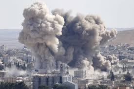 Magaidi wa Marekani wakiona chamtema kuni Syria