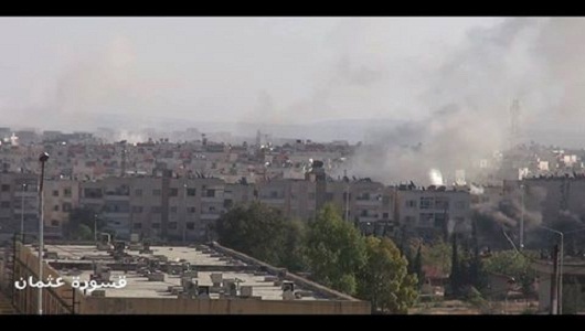 Halep’teki teröristler sivil halka bomba yağdırdı, terör destekçilerinin sesi bile çıkmadı