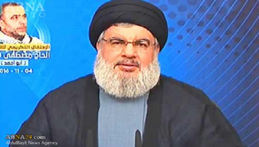 Nasrallah: İran ve Suriye Gibi Biz ‘de Mişel Aun’u Destekledik
