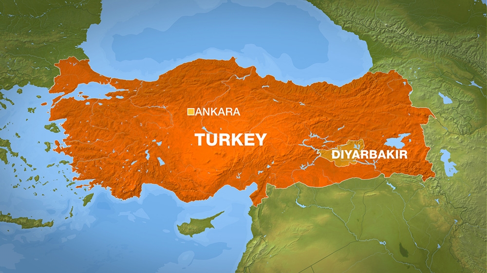 Letupan Gegarkan Diyarbakir Di Turki.