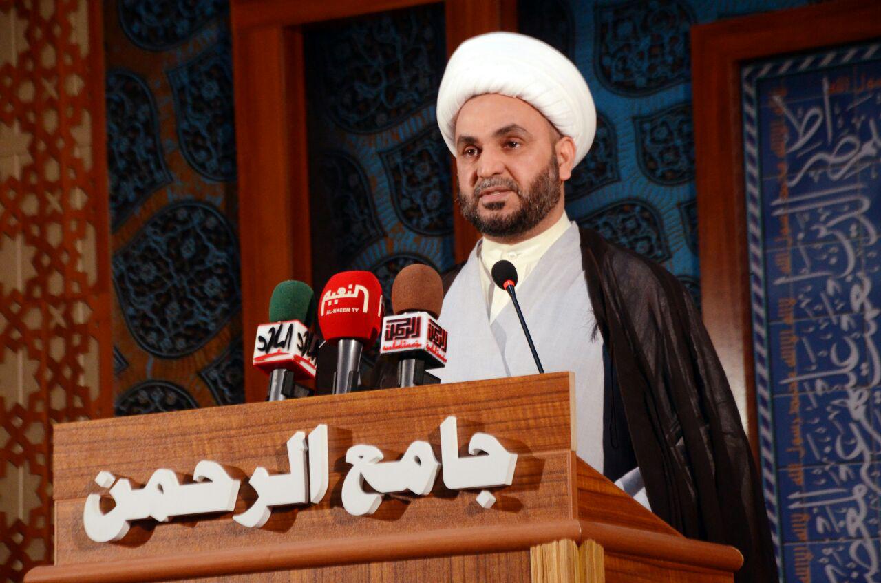 خطيب جمعة بغداد يشدد على تعزيز الجبهة الداخلية العراقية لتحقيق الانتصار على داعش