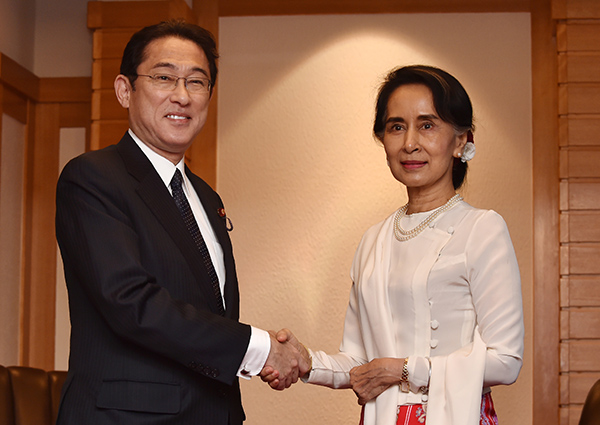 ရခုိင္ျပည္နယ္အေရး အစိုးရကုိင္တြယ္ပံု ဂ်ပန္ အားေပးၿပီး ေရယာဥ္သစ္တစ္စီးလွဴဒါန္းမည္