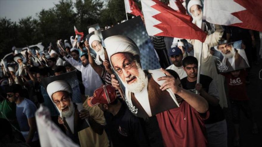 Bahreïnies solidarité avec Shaikh Qasim contre le régime d'oppression
