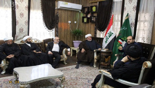 Dünya Ehlibeyt (a.s) Kurultayı Heyeti Irak İslami Amel Kurumu Yetkilileri ile Görüştü/Foto