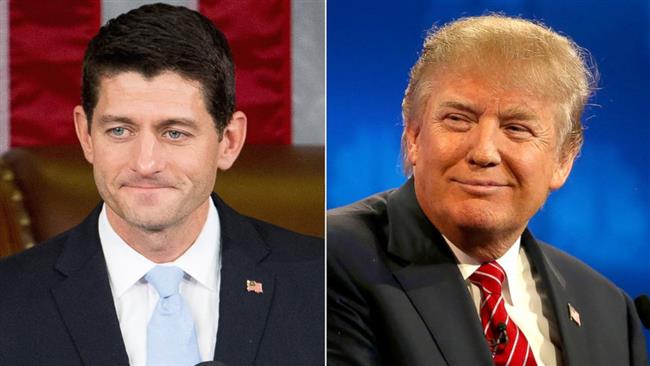 Paul Ryan Tamatkan Perbalahannya Dengan Trump.